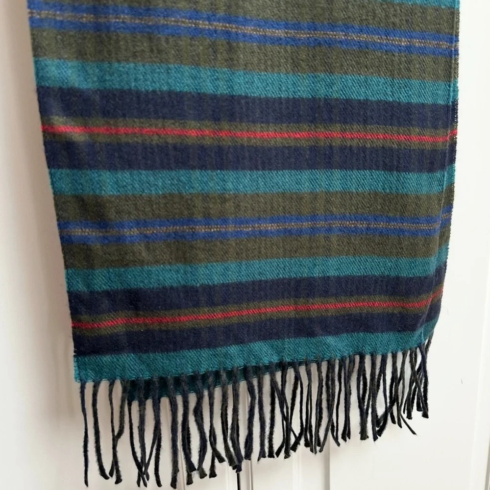 Christian Dior Monsieur Cashmaire Plaid Scarf